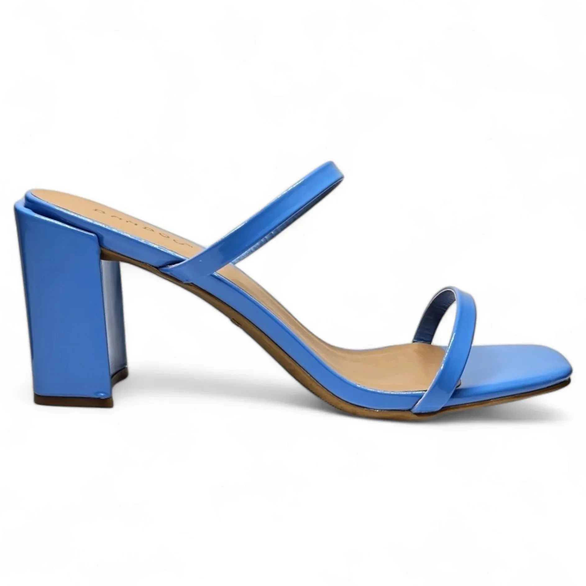 Kickback Classic Double Strap Block Heel