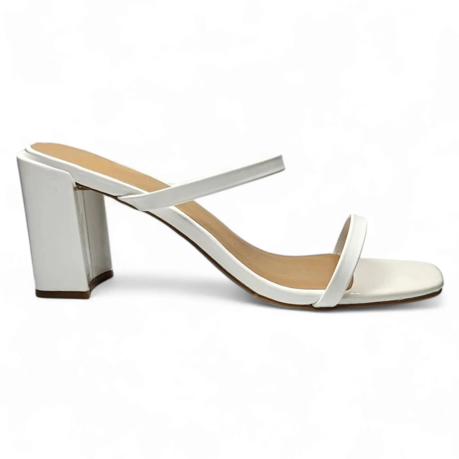 Kickback Classic Double Strap Block Heel
