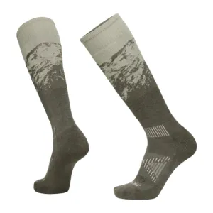 LE BENT Sammy Carlson Pro Series Light Cushion Snow Socks Alpine Ash