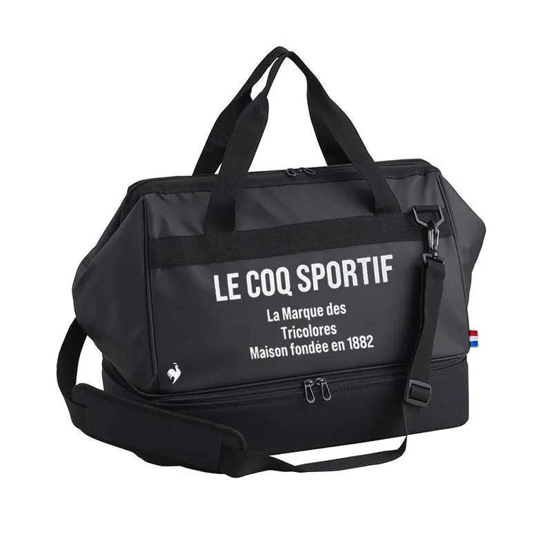 LE COQ SPORTIF GOLF 2-Layer Boston Bag (Black)