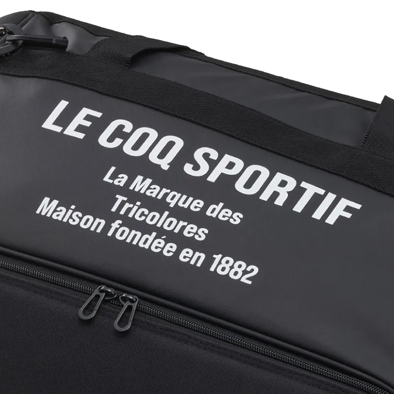 LE COQ SPORTIF GOLF 2-Layer Boston Bag (Black)