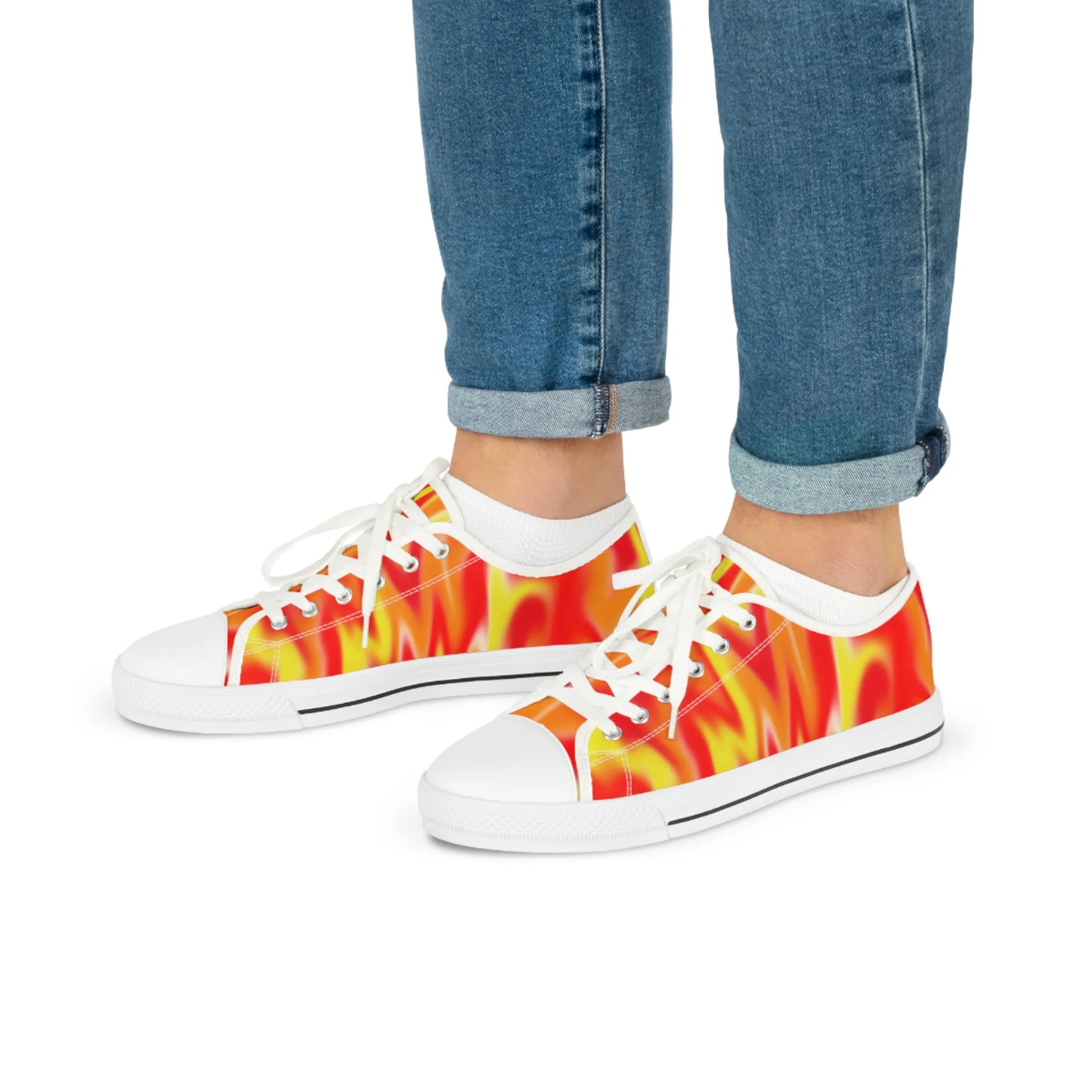 Low Top Sneakers - Fire Up Sneakers - Comfortable Yet Stylish Sneakers - Men's Sneakers