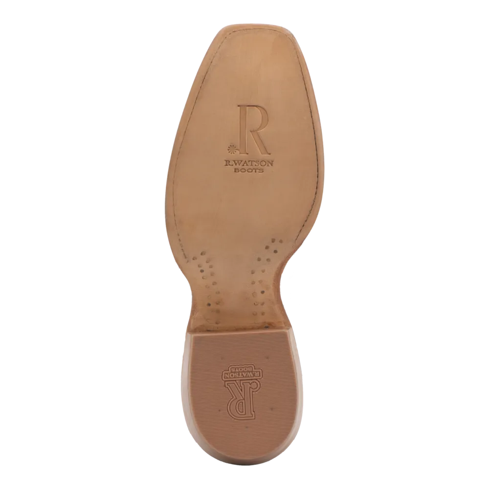 MENS BEIGE SUEDED B/C PYTHON BOOTS