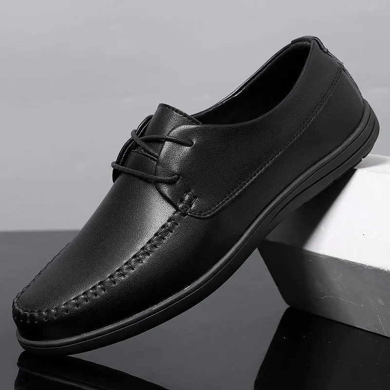 Men's Casual Genuine Leather Business Loafers | Driving Shoes