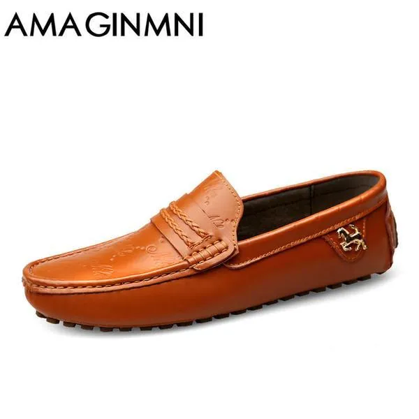 Men's Luxury Fashion Slip On Driving Shoes