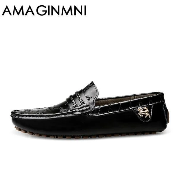 Men's Luxury Fashion Slip On Driving Shoes