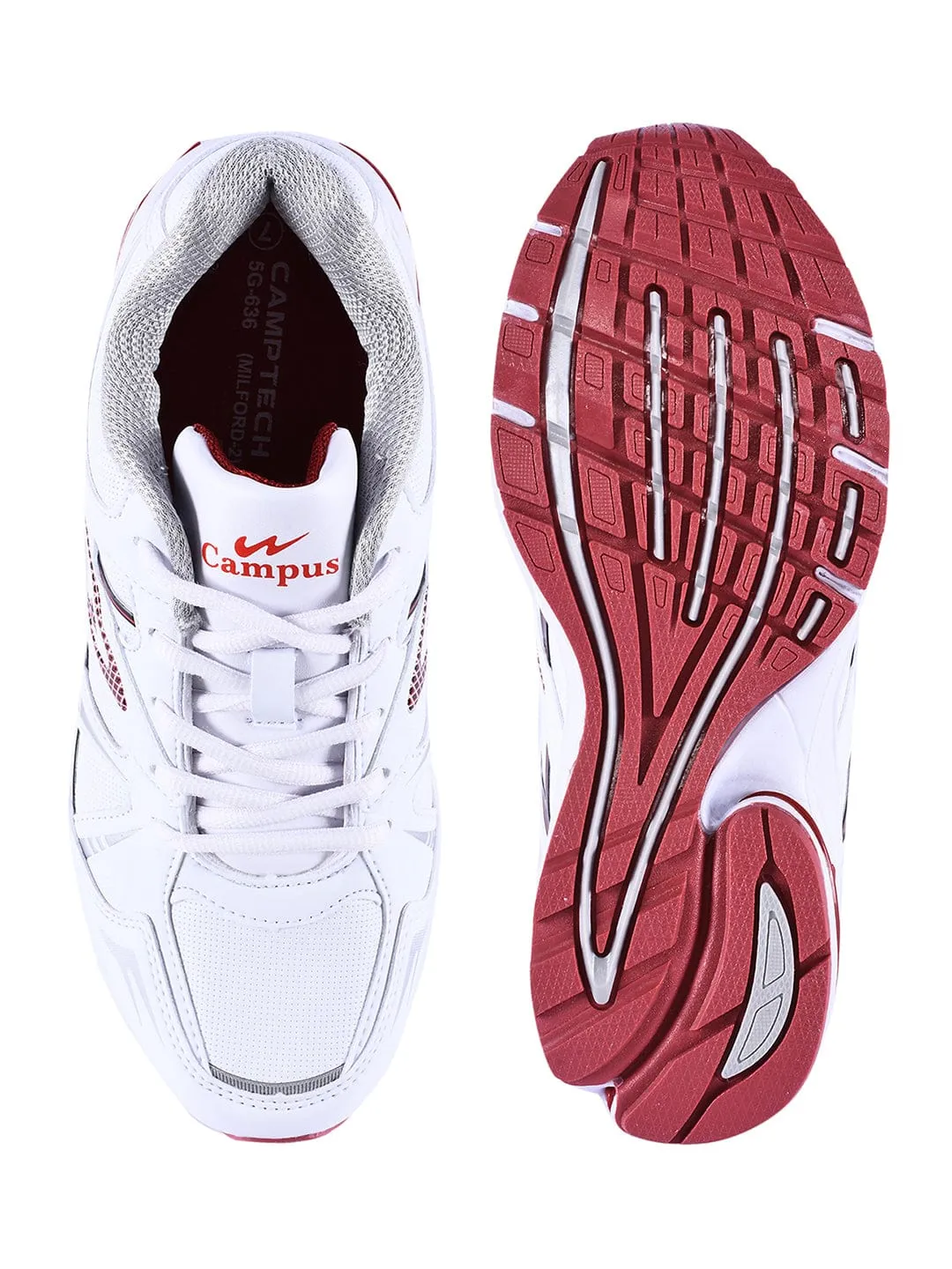 MILFORD-2 White Men's Running Shoes