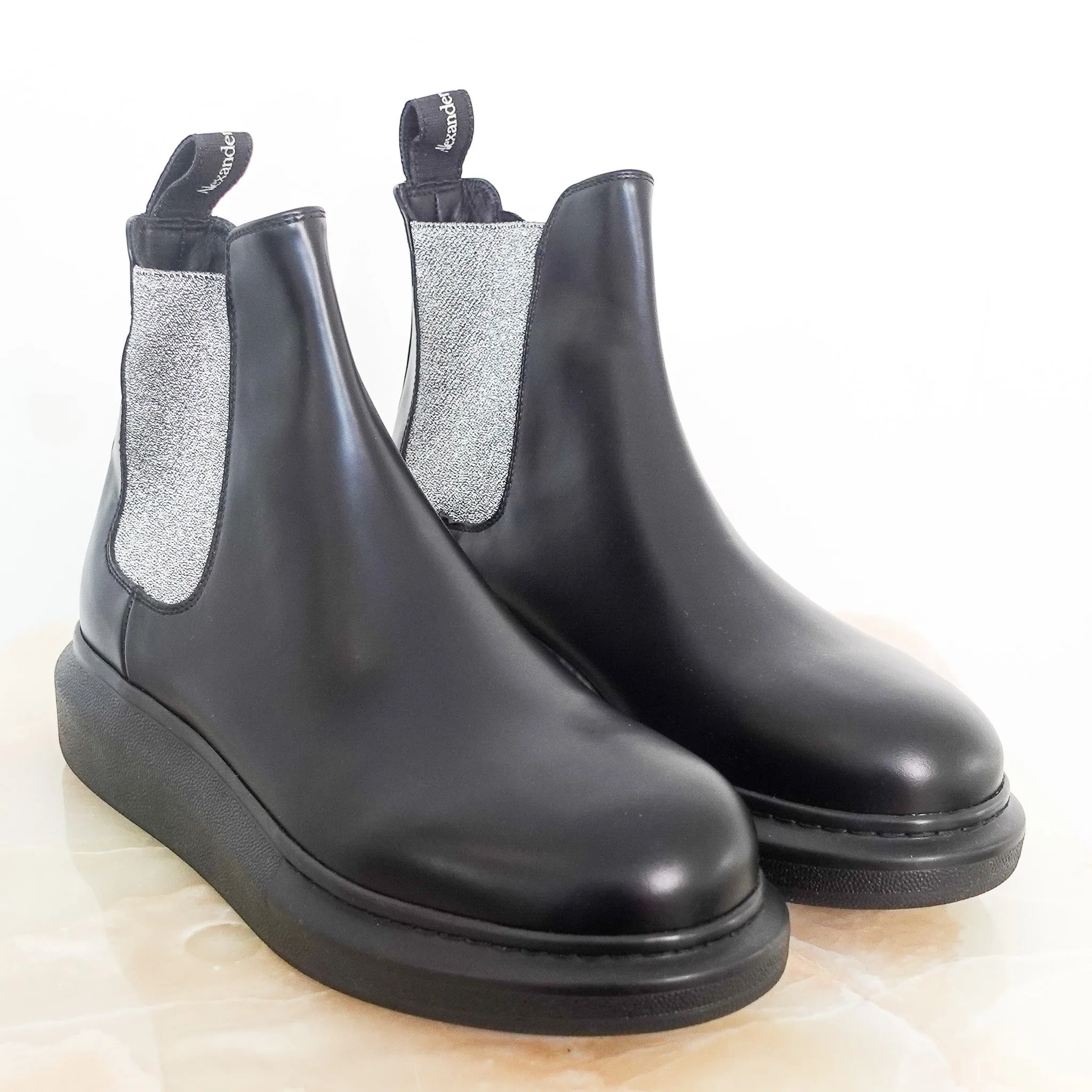 NEW Chelsea black boots RRP £750