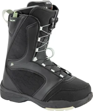 Nitro Flora TLS Womens Snowboard Boots in Black and Mint 2024