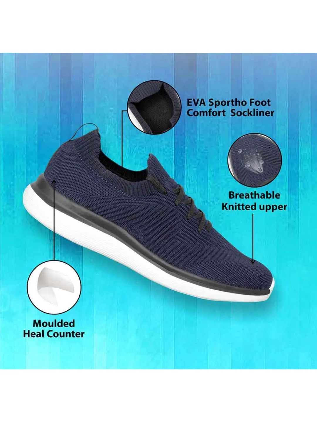 Nivia Endeavour 2.0 Running Shoe For Men Blue