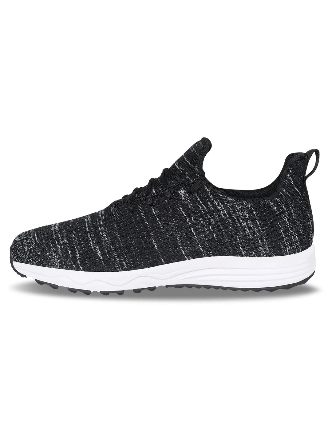Nivia Impulse Knitted Running Shoes For Men Black