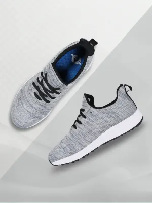 Nivia Impulse Knitted Running Shoes For Men Grey