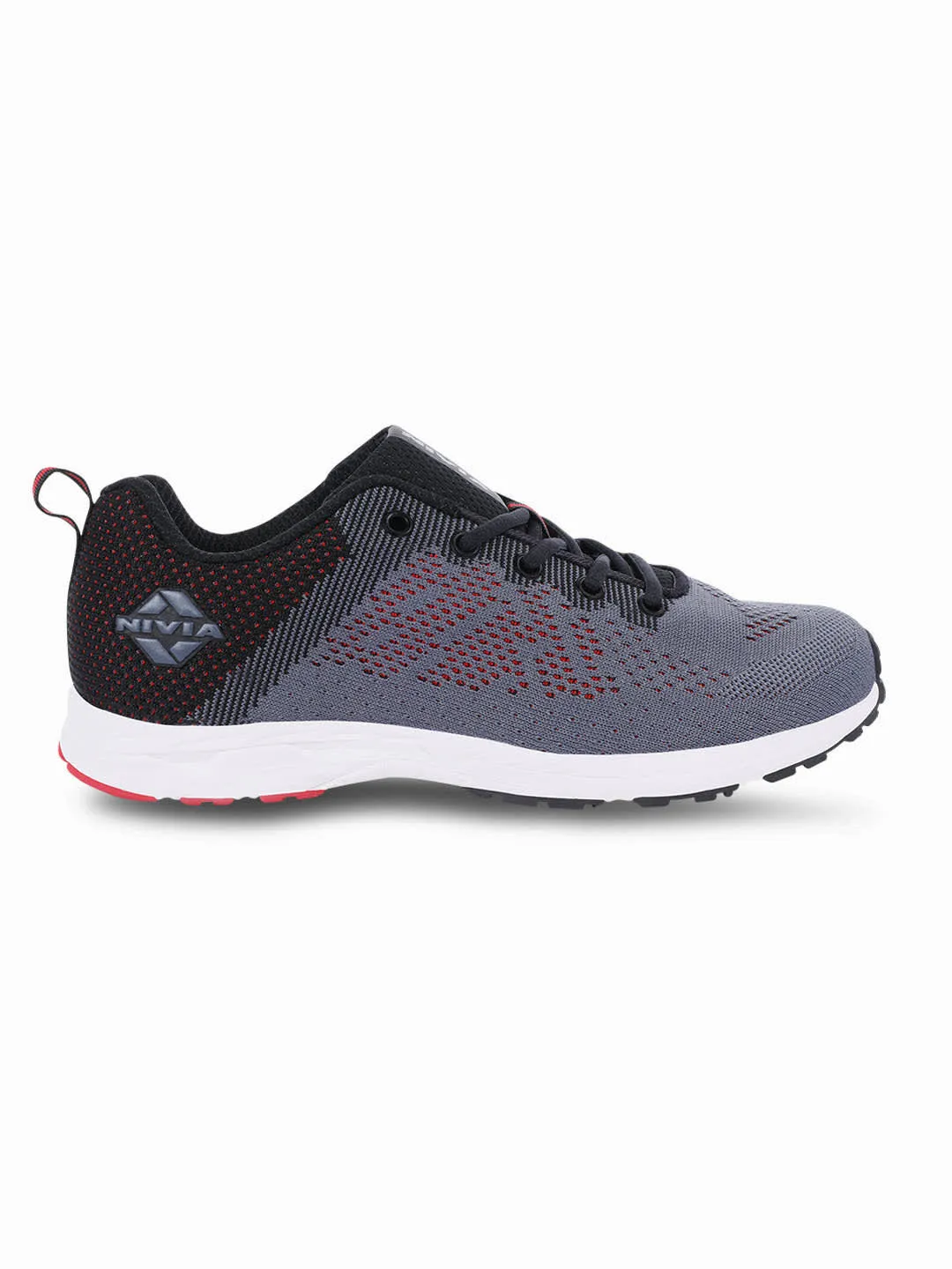 Nivia Yorks Running Shoe For Men  Grey