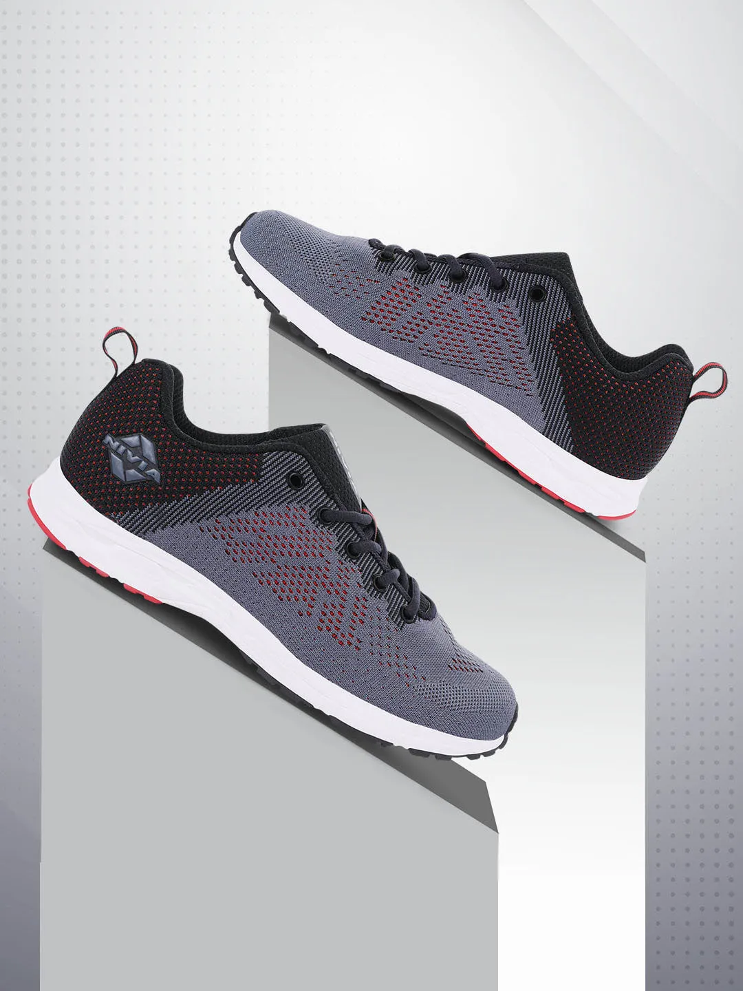 Nivia Yorks Running Shoe For Men  Grey