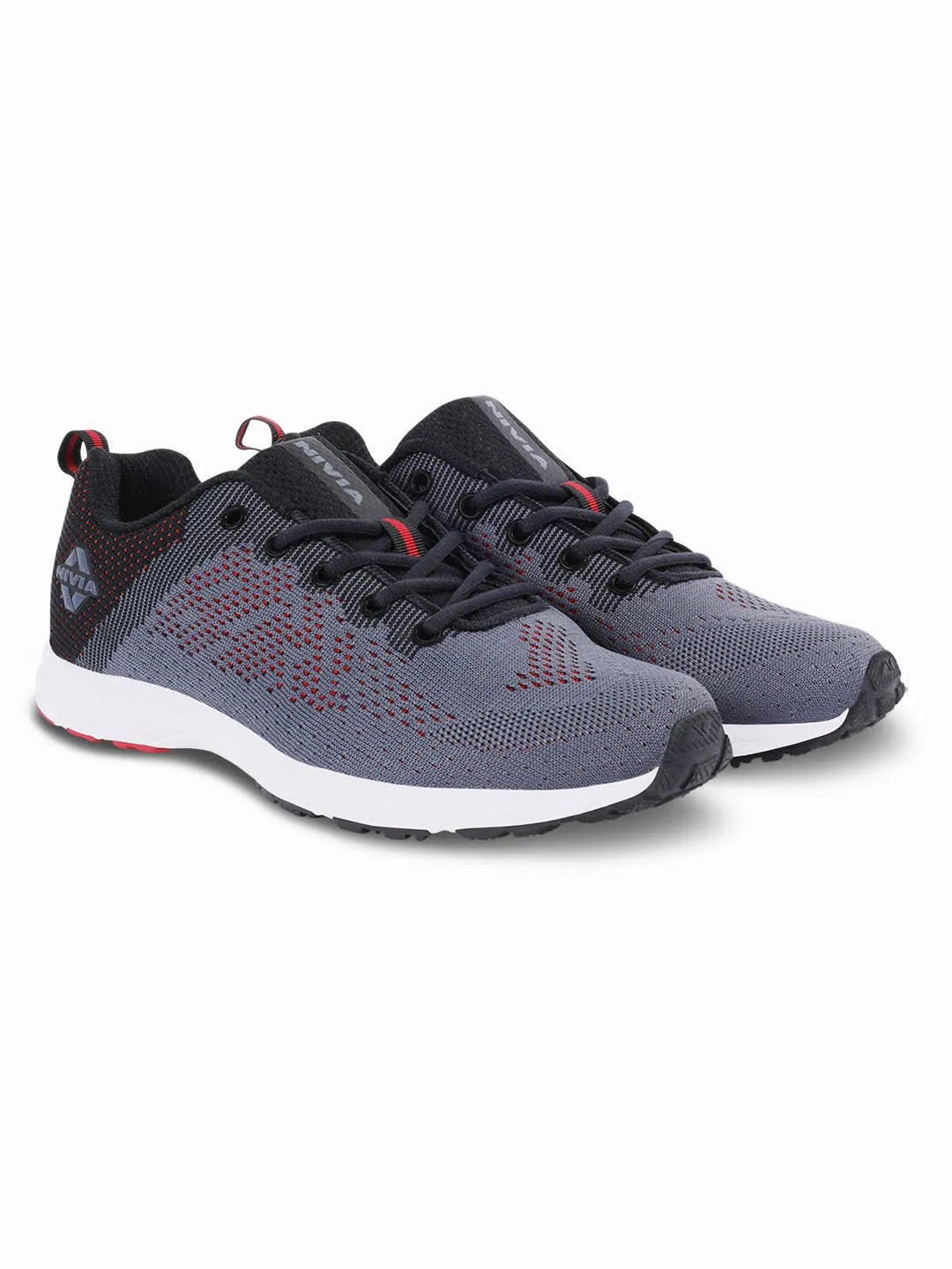 Nivia Yorks Running Shoe For Men  Grey