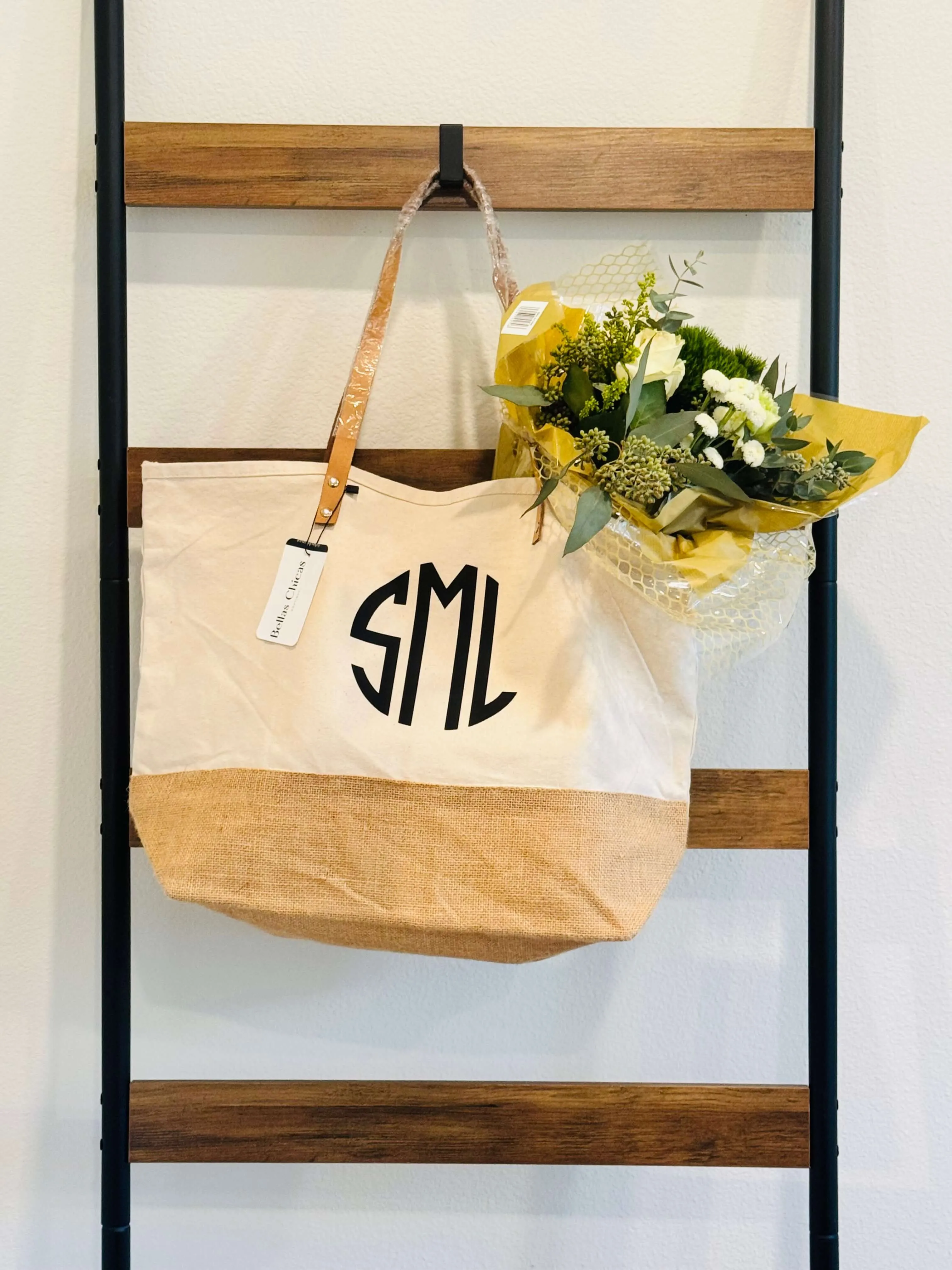 Personalized Simple Canvas Tote