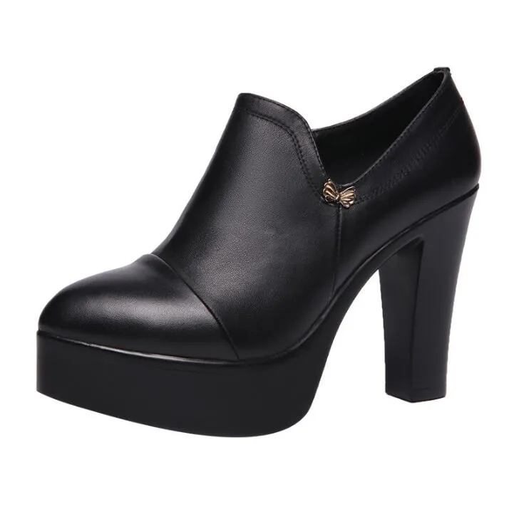 Petite Size Platform Booties DS66