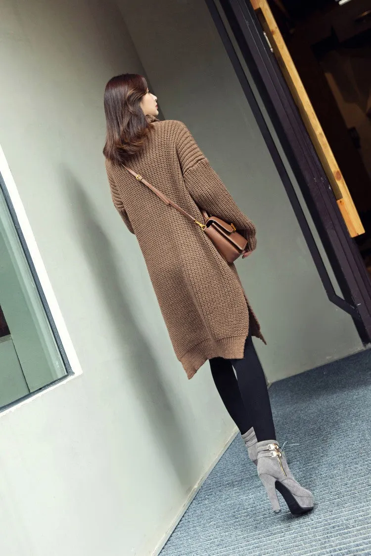 Pointed Lace Up Middle Chunky Heels Short Boots