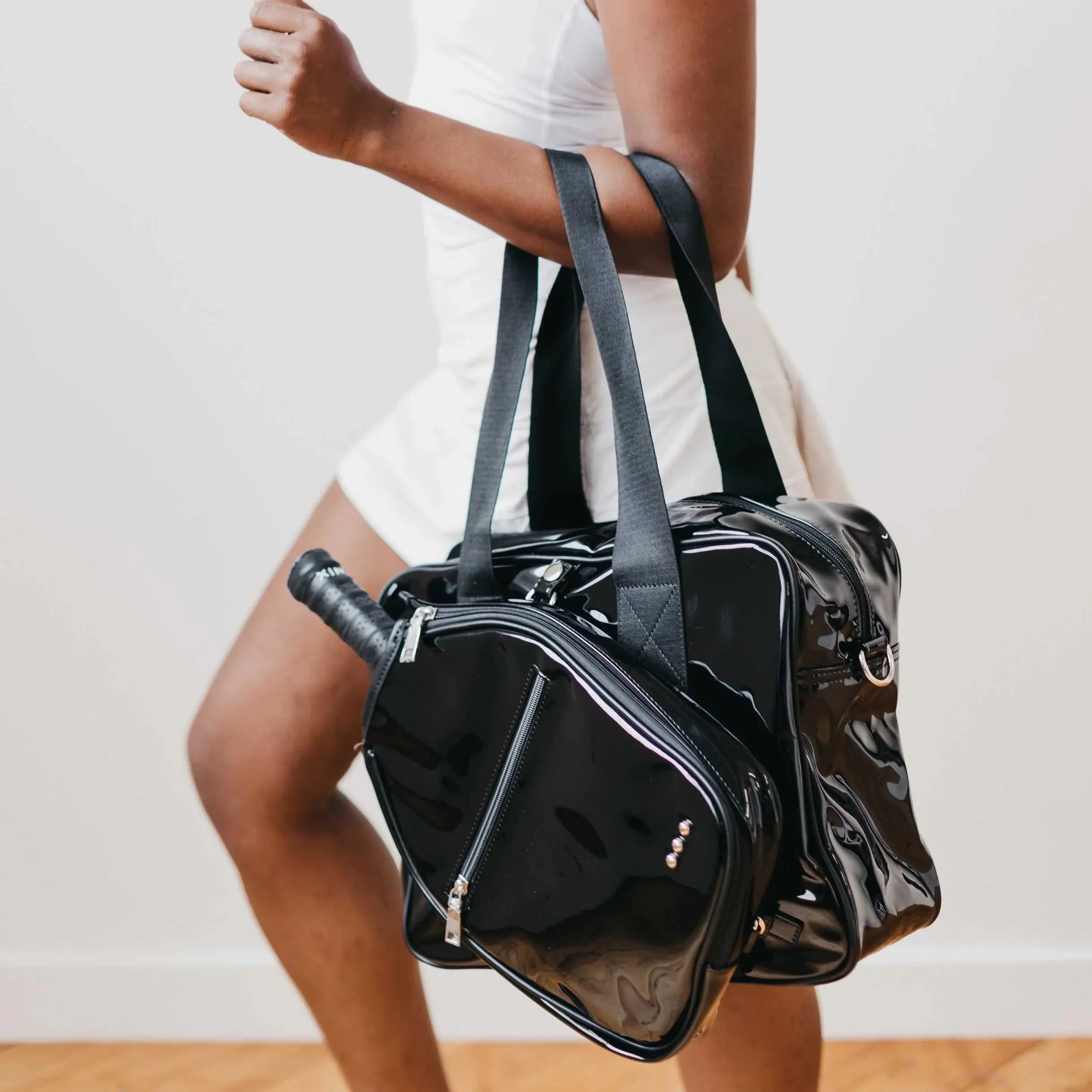 POPPY PATENT PICKLEBALL BAG