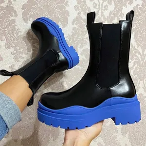 Purpdrank - Colorful Platform Boots