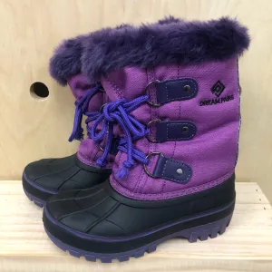 Purple   Black Snow Boots