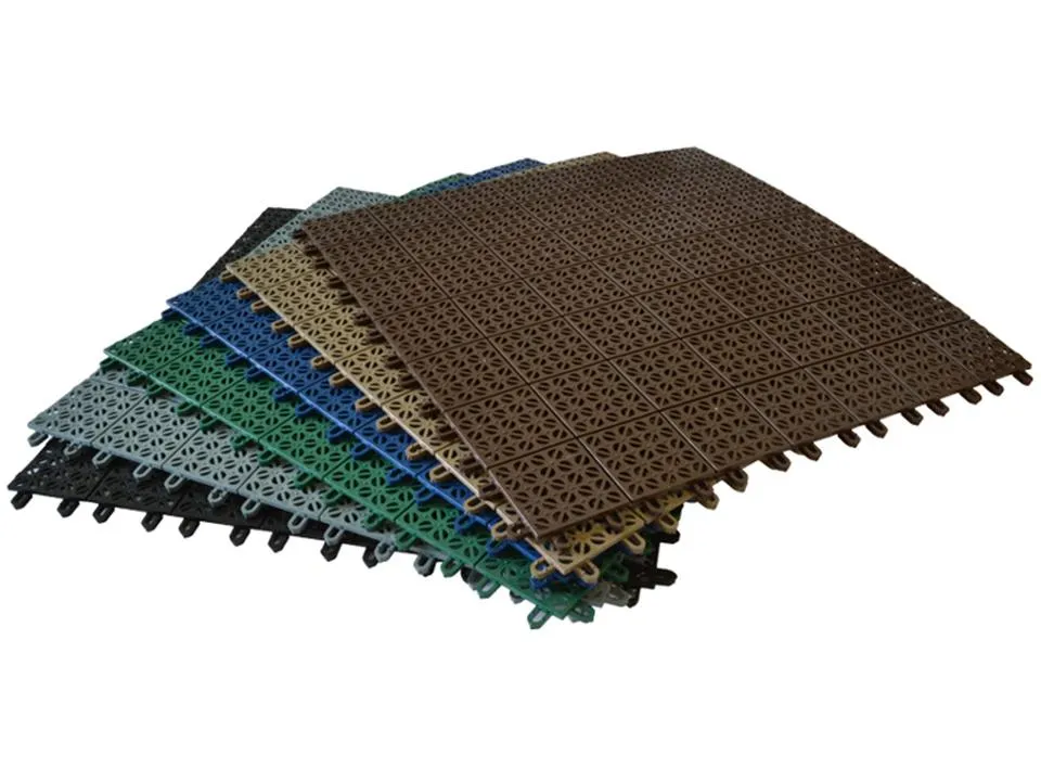 Riverstone Interlocking Flooring System of Panels