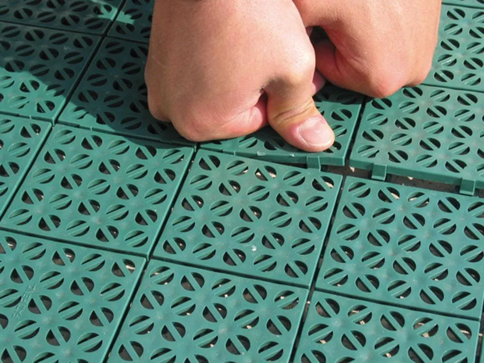 Riverstone Interlocking Flooring System of Panels