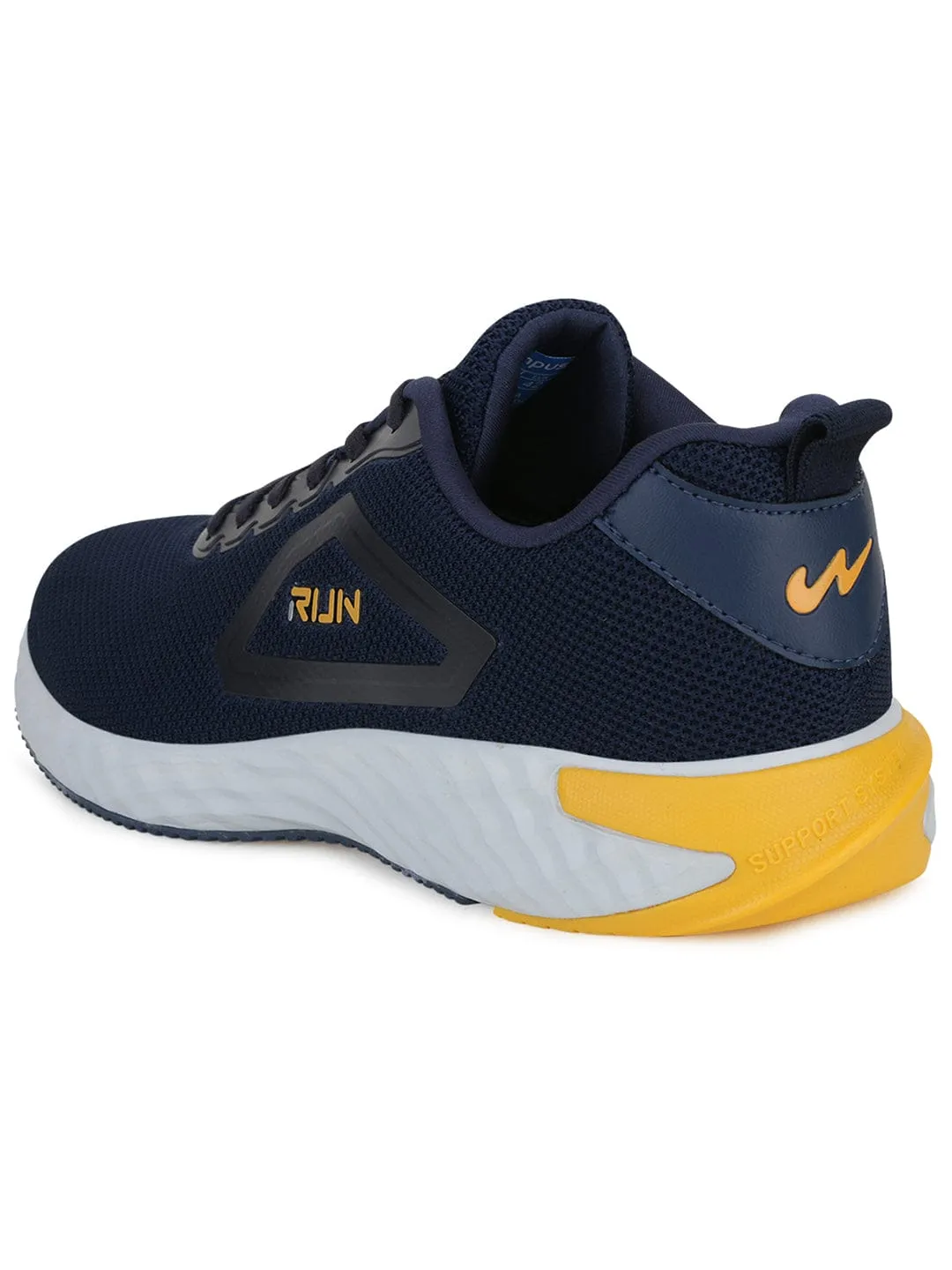 RUN Navy Men's Running Shoes