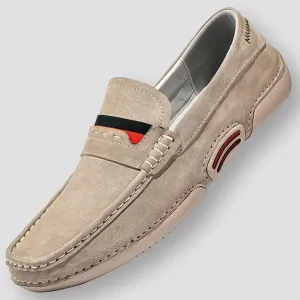 Saint Morris Suede Driving Shoes