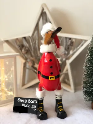 Santa Boots Duck - XS