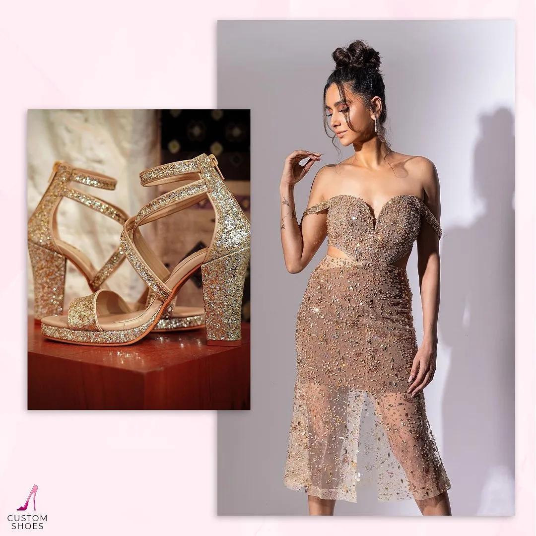 Shimmer Glam (Strap Block)