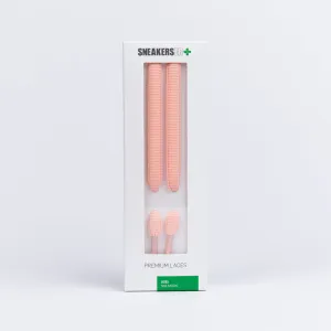 SKATE SNEAKER LACES 120CM X 9mm SALMON