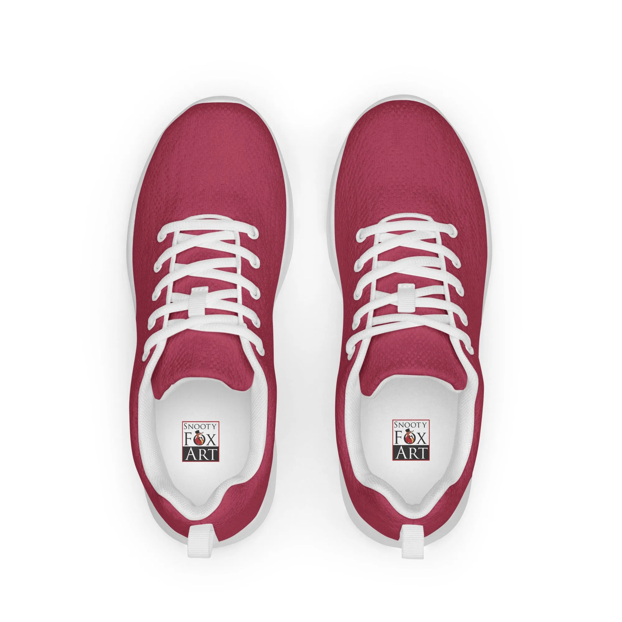 Snooty Fox Art Women’s Athletic Shoes - Viva Magenta