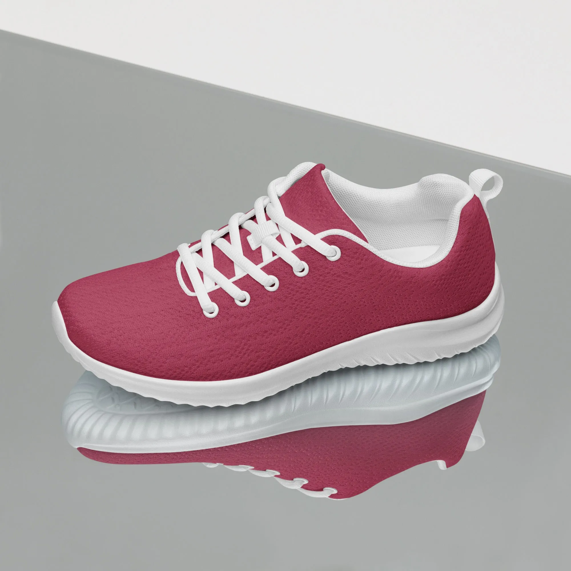 Snooty Fox Art Women’s Athletic Shoes - Viva Magenta