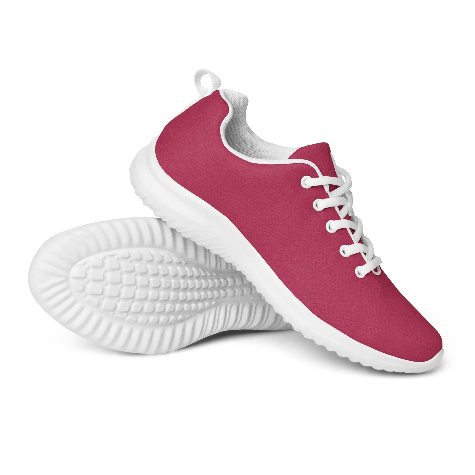 Snooty Fox Art Women’s Athletic Shoes - Viva Magenta