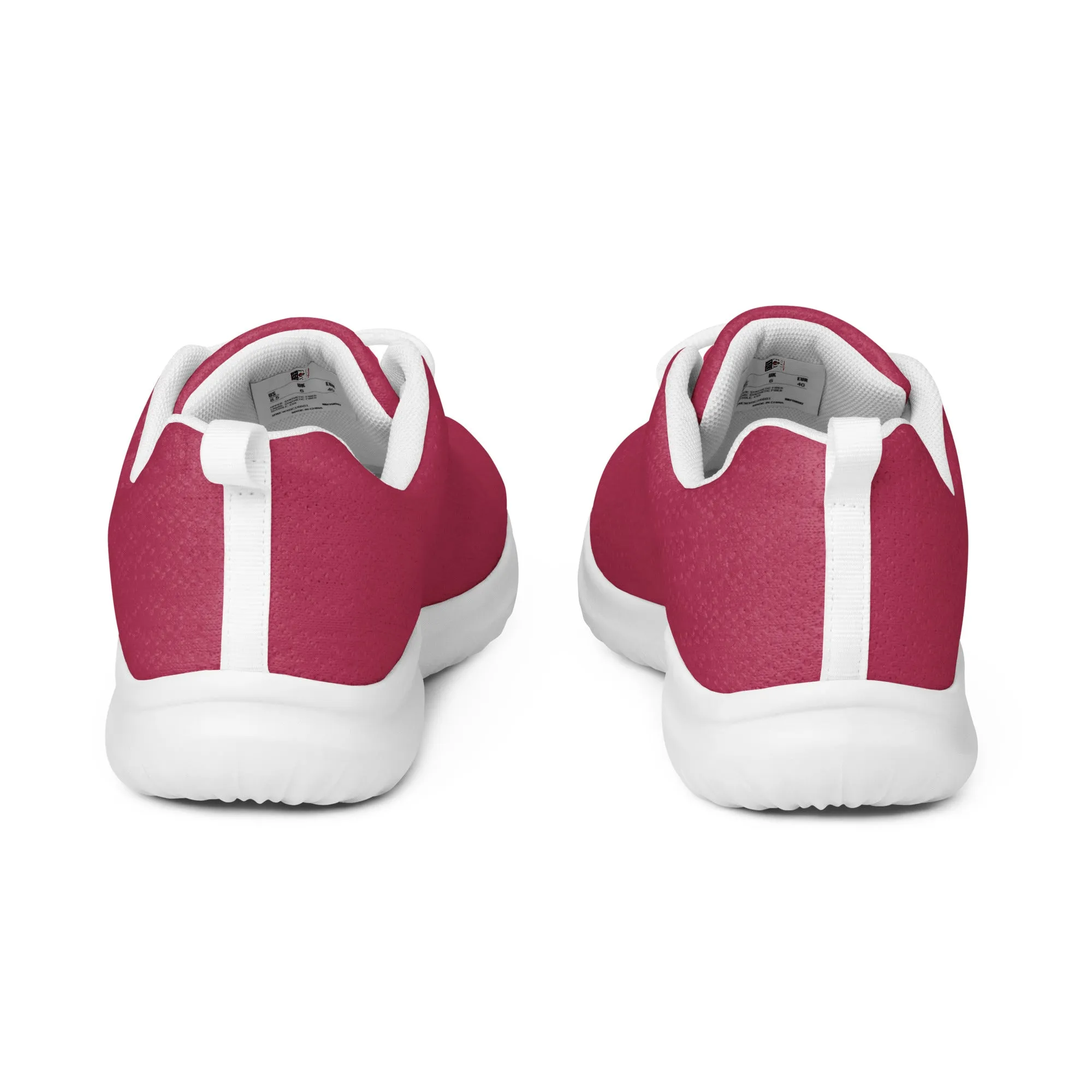 Snooty Fox Art Women’s Athletic Shoes - Viva Magenta