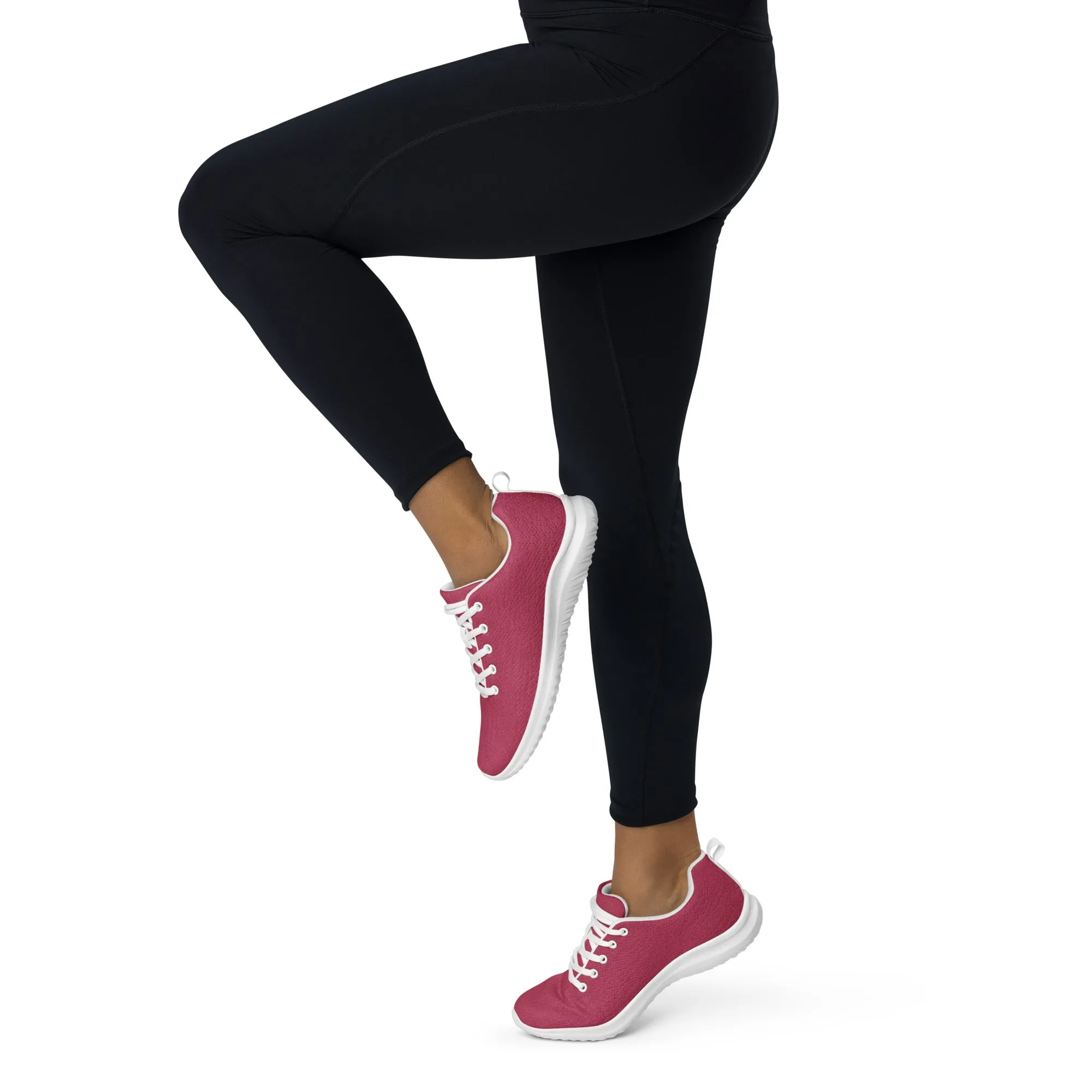 Snooty Fox Art Women’s Athletic Shoes - Viva Magenta