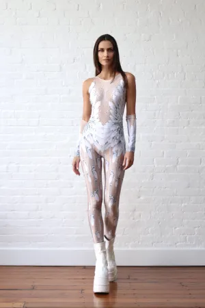 Snow Bird Catsuit and gloves