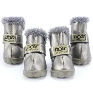 Snow Dog Boots: Silver