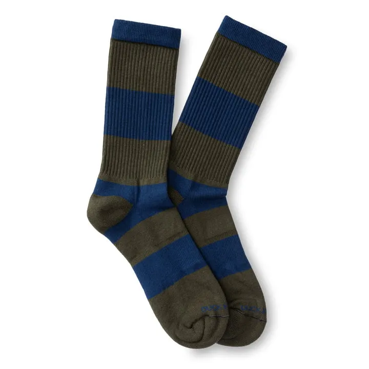 Striped Ribbed Sock | Duck Head