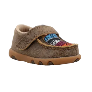 Twisted X Infant Bomber & Multi Serape Driving Moc Shoes ICA0004