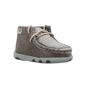 Twisted X Infant Grey Chukka Driving Moc Shoes ICA0012