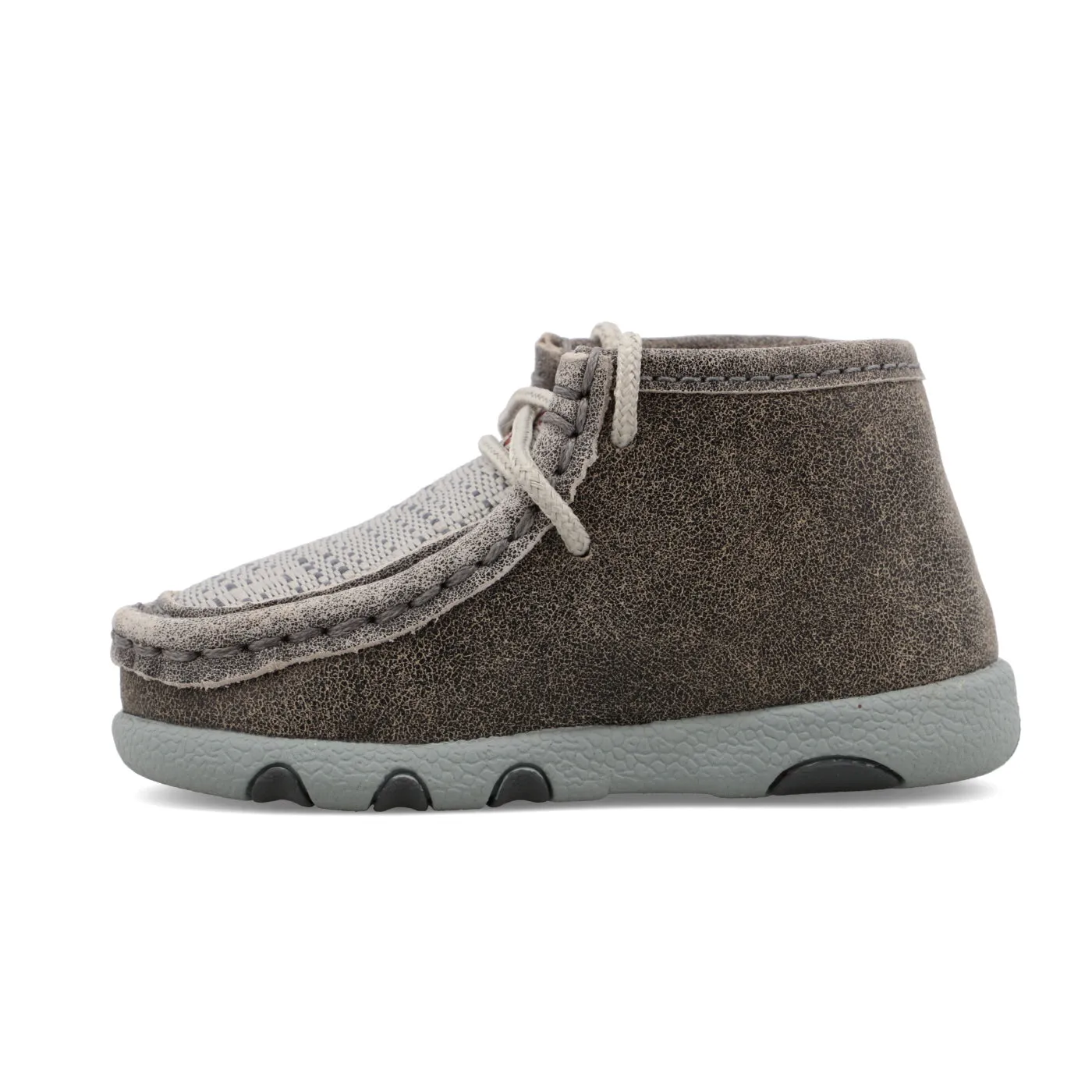 Twisted X Infant Grey Chukka Driving Moc Shoes ICA0012