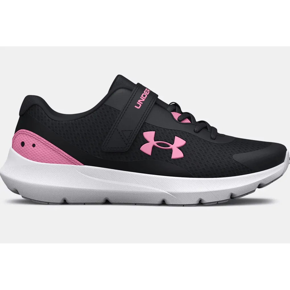 Under Armour Girls Trainer GPS Surge 3 AC Black/Pink