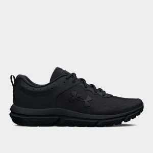 Under Armour Mens Charged Assert 10 Running Black/black _ 182902 _ Black
