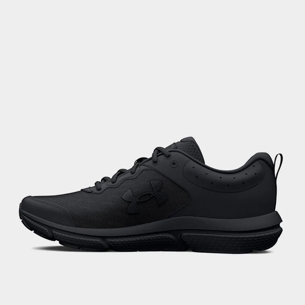 Under Armour Mens Charged Assert 10 Running Black/black _ 182902 _ Black