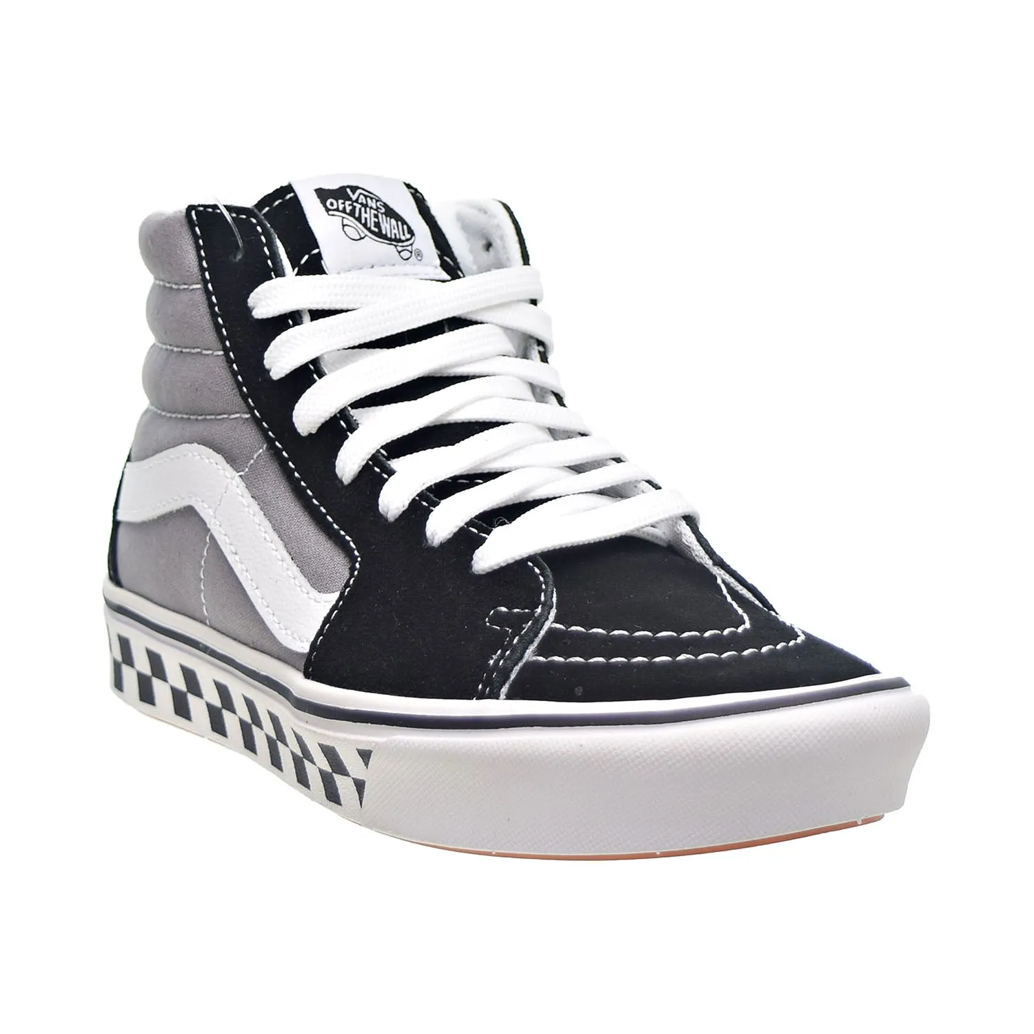 Vans Comfycush Sk8-Hi Men's Shoes Black/Frost Grey