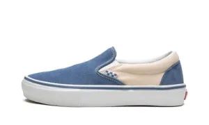 Vans Mens Skate Slip On Cream Shoes