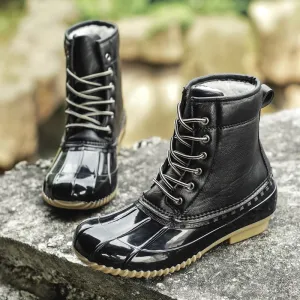 Waterproof Anti- Slip Snow Duck Boots Womsn Shoes